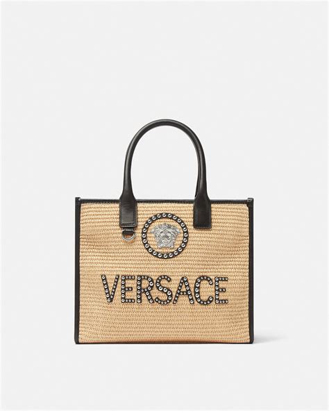 versace man bag medusa|Versace la medusa tote bag.